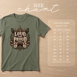 Loud and Proud Football Tee thumbnail 14