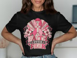 Faith Over Fear Faux Patchwork Tee thumbnail 2