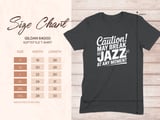 Caution! May Break Into Jazz Graphic Tee thumbnail 14