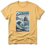 Cannon Beach Curl ~ Comfort Colors Premium Tee thumbnail 7