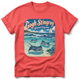 Gogh Stingray ~ Comfort Colors Premium Tee thumbnail 3