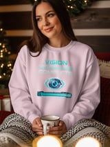 Vision Upgrade Complete T-Shirt: Futuristic Eye Design, Successful Progress Status thumbnail 9