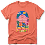 Gogh Pink City ~ Comfort Colors Premium Tee thumbnail 4