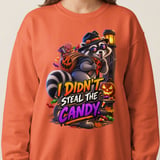 Randy the Raccoon Halloween Candy Sweatshirt thumbnail 17
