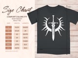 Diablo 4 Paladin Icon T-Shirt thumbnail 7