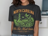 North Carolina Tar Heel State Est. 1789 T-Shirt thumbnail 13