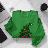Tree Put Up A Fight Christmas Sweatshirt thumbnail 12