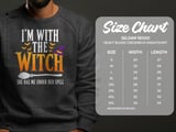 I'm With The Witch Tee thumbnail 16