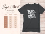Trumpet Players, Silence Overrated Graphic Tee thumbnail 14