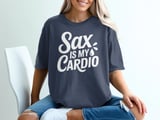 Sax IS MY Cardio Graphic Tee thumbnail 4