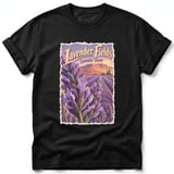 Lavender Fields ~ Comfort Colors Premium Tee thumbnail 1