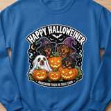 Happy Halloweiner Dachshund Tee thumbnail 7