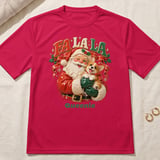 Fa La La Santa Corgi Tee thumbnail 2