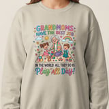 Grandmoms Have The Best Job Sweatshirt thumbnail 5