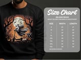 Ghost on Scooter T-Shirt, Halloween Tee, Funny Ghost Shirt, Spooky Season, Cute Halloween Gift, Racoon Halloween, Pumpkin Halloween thumbnail 6