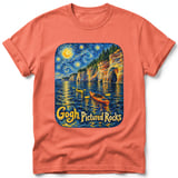 Gogh Pictured Rocks ~ Comfort Colors Premium Tee thumbnail 4