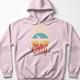 Pickleball Gildan Fleece Hoodie, Crazy Pickleball Lady Vintage Silhouette, Warmup Match Court Pullover thumbnail 8