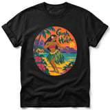 Gogh Hula ~ Comfort Colors Premium Tee thumbnail 1