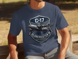 C-17 Globemaster III Air Force T-Shirt, US Military Aviation Tee, Veteran Gift, Proud Airman Shirt, Patriotic Military Apparel thumbnail 7