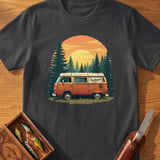 Overthinkers Camping Club Vintage Design Tee thumbnail 4