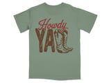 Howdy Y'all Western Boots Graphic T-Shirt thumbnail 5