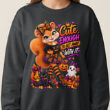 Halloween Sally the Squirrel Sweatshirt thumbnail 5