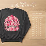 Courage Looks Good In Pink Faux Patchwork Tee thumbnail 22