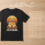 Life Is Golden Retriever Tee thumbnail 10