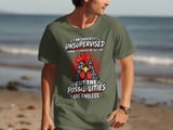 Currently Unsupervised Rooster Tee thumbnail 2