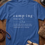 Camping Is Relaxing Definition Tee thumbnail 5