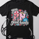 You RN Good Hands Tee thumbnail 5