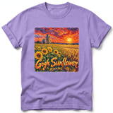 Gogh Sunflower ~ Comfort Colors Premium Tee thumbnail 6