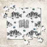 Digital Pattern Bundle, Fish and Crabs, Nautical Seamless Pattern, Fishing Vector, Printable Fabric, Digital Paper for Commercial Use thumbnail 7