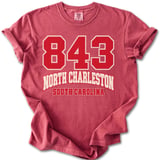 843 North Charleston SC Tee thumbnail 5