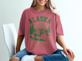 Alaska The Last Frontier Moose Graphic Tee thumbnail 5