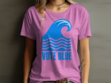 Vote Blue Wave Tee & Sweatshirts thumbnail 8