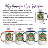 Sorry I Can't I Have Plants Mug Wrap thumbnail 3