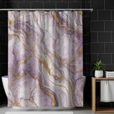 Lavender Marble Tumbler Digital Download, Gold Vein Marble Background, Floral Digital Paper, Junk Journal, Scrapbooking, Tumbler png thumbnail 10