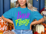 Bougie Floozy T-Shirt, Sassy Statement Tee for Her, Funny Girls Trip Gift, Bachelorette Party Shirt, Bold Y2K Vibes Graphic T-Shirt thumbnail 5