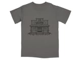 Old West Saloon Sketch T-Shirt thumbnail 1
