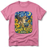 Gogh Kitty ~ Comfort Colors Premium Tee thumbnail 11