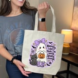 Not Spooky Enough Ghost Tote Bag thumbnail 3