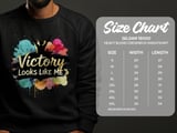 Cancer fighting t-shirt, Victory Looks Like Me tee, cancer survivor gift, motivational top, cancer awareness shirt, colorful graphic TShirt thumbnail 3