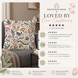 Moroccan Tile Pillow Cover, Teal Gold Geometric Boho Decorative Throw Pillow Case, Mediterranean Home Decor Accent thumbnail 10