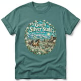 Gogh Silver State ~ Comfort Colors Premium Tee thumbnail 9