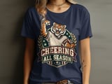 Cheering All Season Tiger Tee or Sweatshirt thumbnail 1