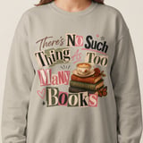 Book Lover T-Shirt, Bibliophile Gift, Cozy Bookworm Sweatshirt, Dark Academia Reader Tee, Vintage Books & Coffee Apparel, Librarian Teacher thumbnail 4