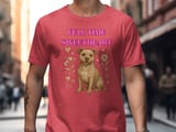 Full Time Sweetheart Pit Bull Tee | Cute Pittie Shirt | Pit Bull Lover Gift thumbnail 6