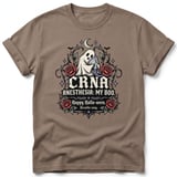 CRNA Anesthesia Ghost Halloween Tee thumbnail 5