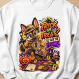 Halloween Detective Chase the Dog Sweatshirt thumbnail 2